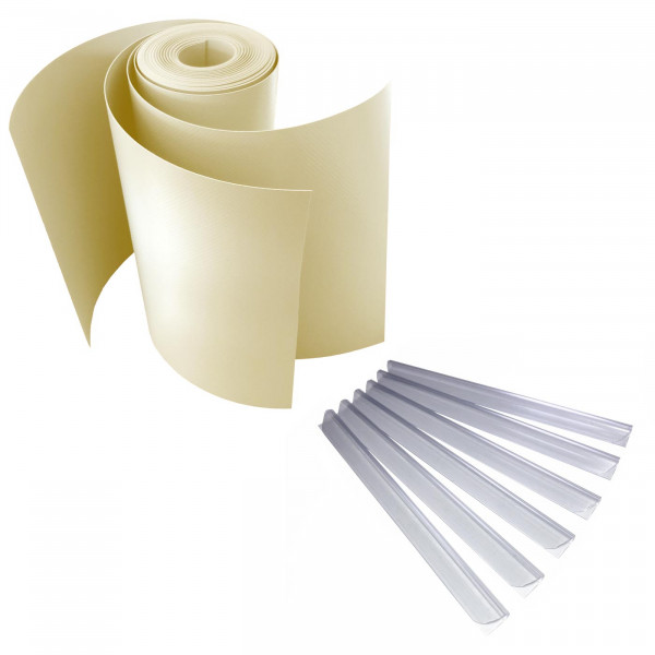 M-tec Profi-line ® Komfort Pack creme beige inklusive Klemmschienen