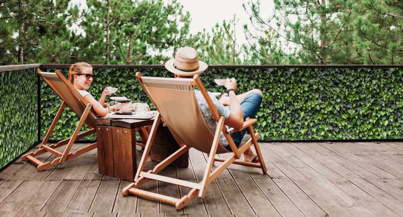 Sichtschutz für Zaun, Garten, Terrasse und Balkon