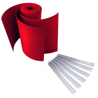 M-tec Profi-line ® Komfort Pack rot inklusive Klemmschienen